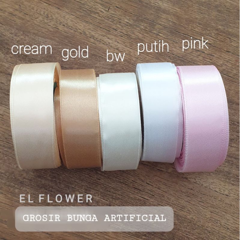 pita satin / ribbon 2.5 - 4cm per meter
