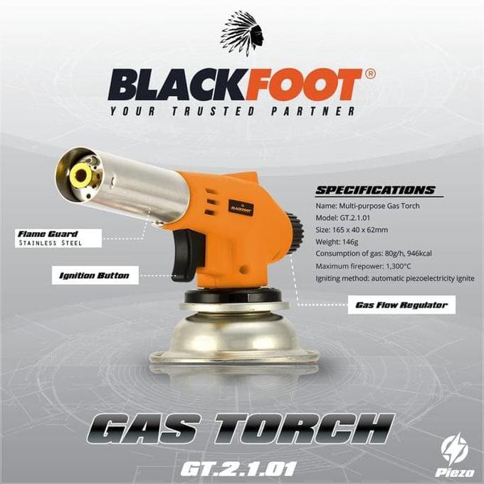 GAS TORCH BLACKFOOT / ALAT PEMANTIK API BLACKFOOT / BLOW TORCH