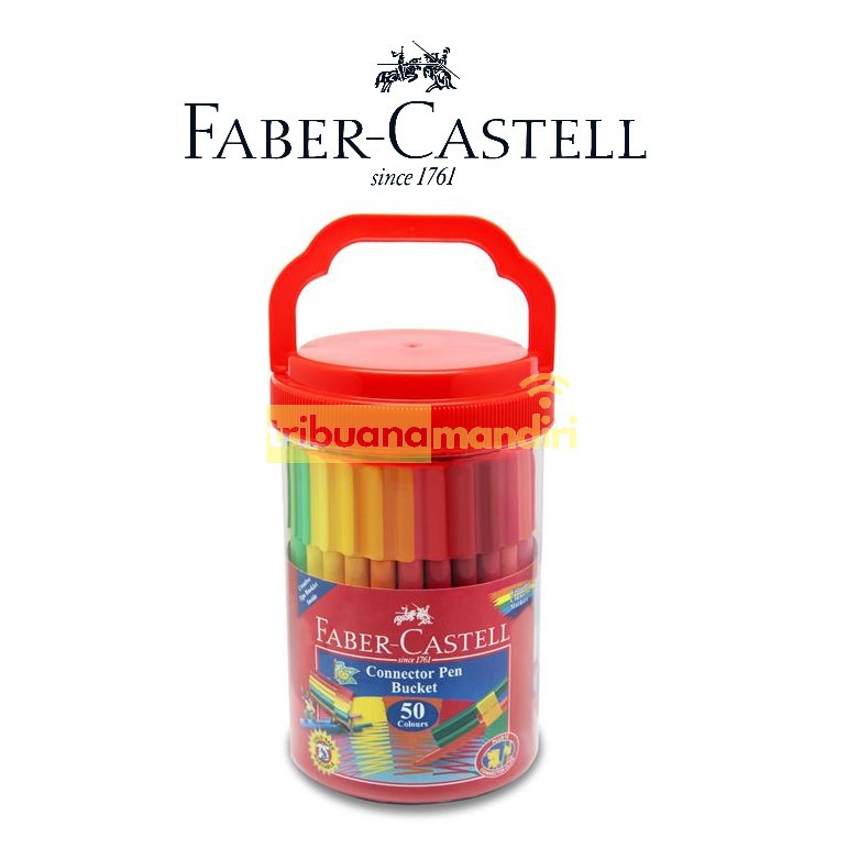 

Connector Pen 50 Warna Faber Castell Bucket