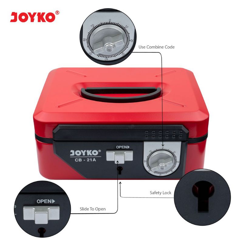 Cash box kotak kas brankas joyko