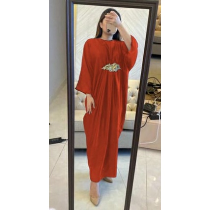 [VM] - Kaftan fashion satin polos modist  / kaftan muslim dewasa lebaran 084# Mydress_collection