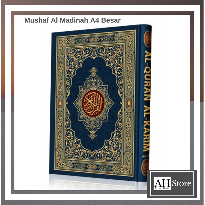 Al Quran Al Madinah A4 Mushaf Rasam Utsmani Alquran Al Karim Darsyafii