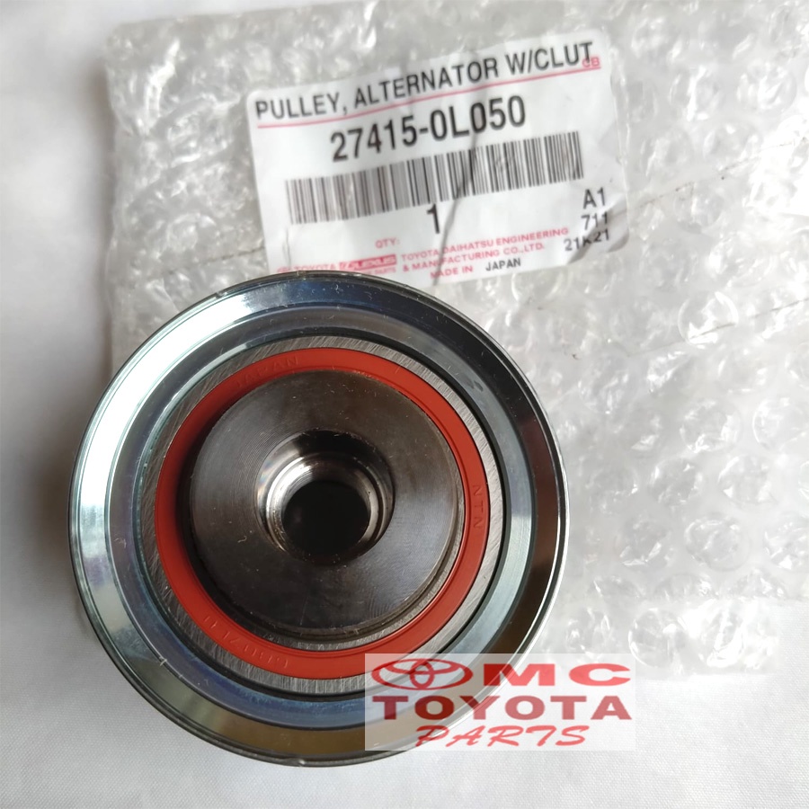 Pulley Alternator Dinamo Innova Reborn Hilux Fortuner New Diesel 27415-0L050