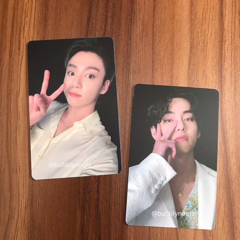 OFFICIAL PC LUCKY DRAW LD M2U BE DELUXE BTS JUNGKOOK TAEHYUNG