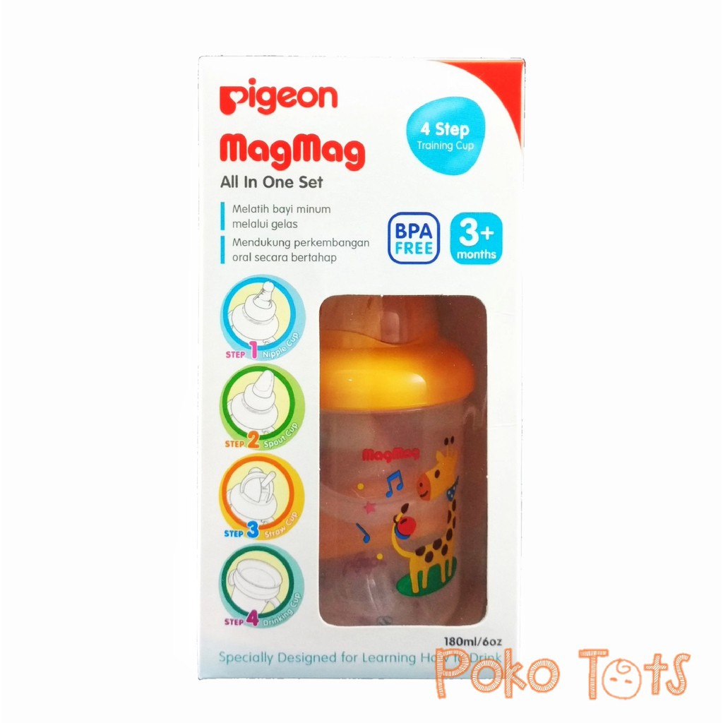 Pigeon Mag-Mag All in One Set Training Cup Botol Set Mag