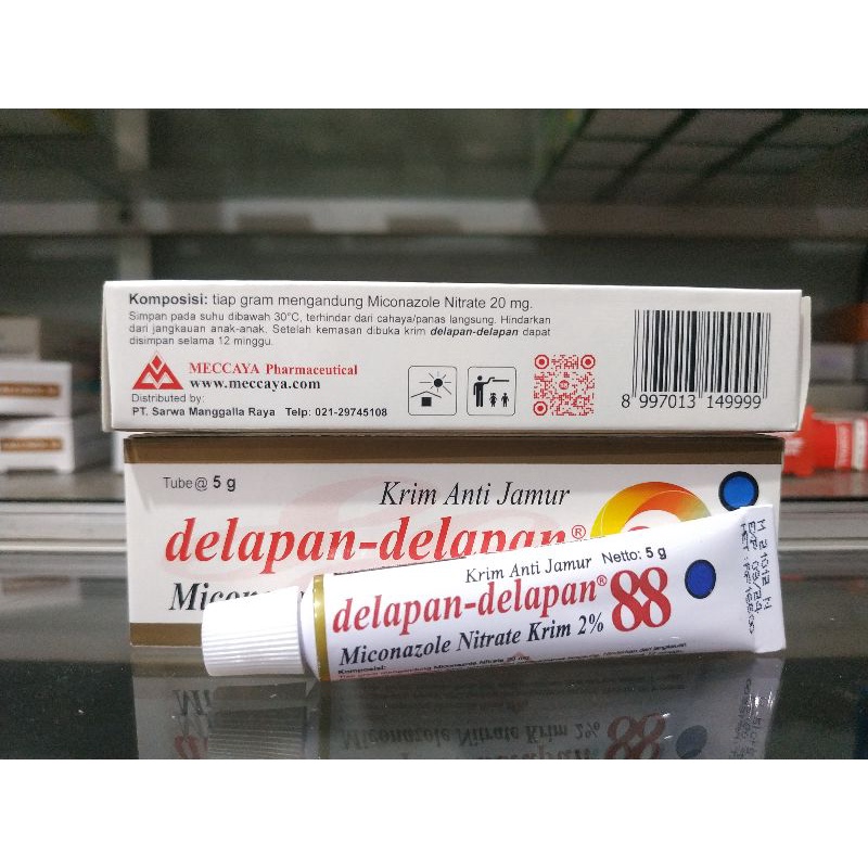 KRIM anti jamur delapan - delapan 5gr miconazole