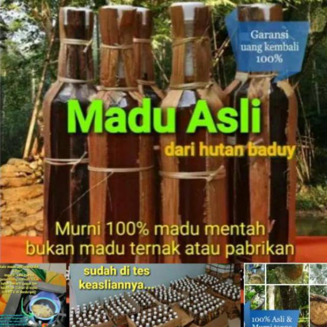 

Madu Asli Baduy murni 100% tanpa campuran (manis)