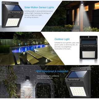 Sensor Light Lampu Taman Lampu Dinding Rumah Tenaga Surya Solar