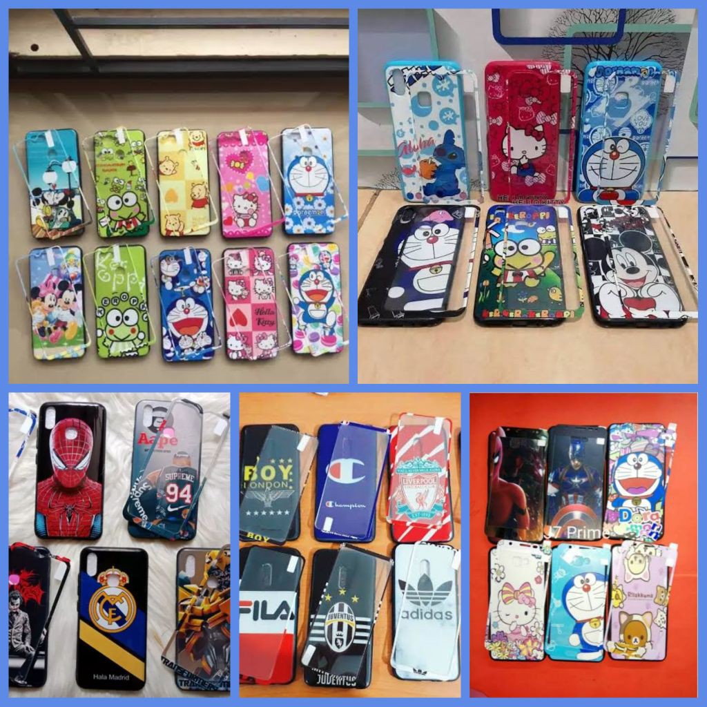 SOFT CASE + TEMPERED GLASS REDMI 8 4X 5A 7A 8A NOTE 8 PRO NOTE 4X REDMI 7 NOTE 5A BAGUS