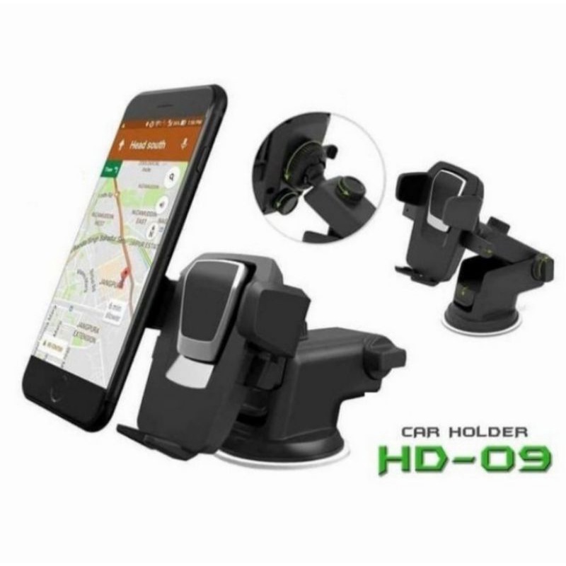 CAR HOLDER HP MOBIL HD-09 360 DEGREE ROTATION UNIVERSAL PHONE HD-09