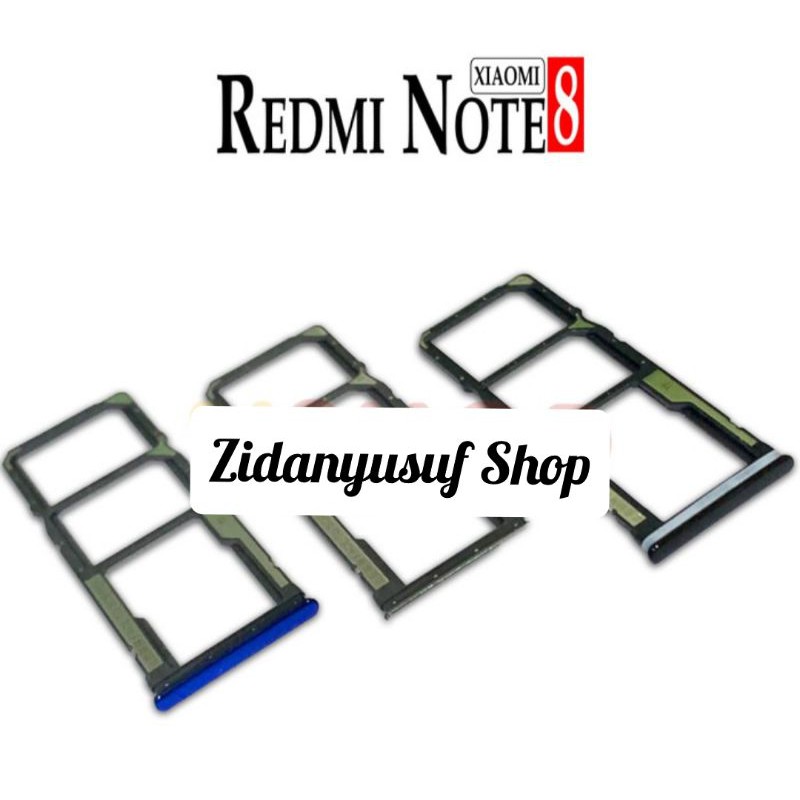 SIMTRAY SIMLOCK SLOT KARTU TEMPAT SIM XIAOMI REDMI NOTE 8 SLOT SIMCARD ORIGINAL