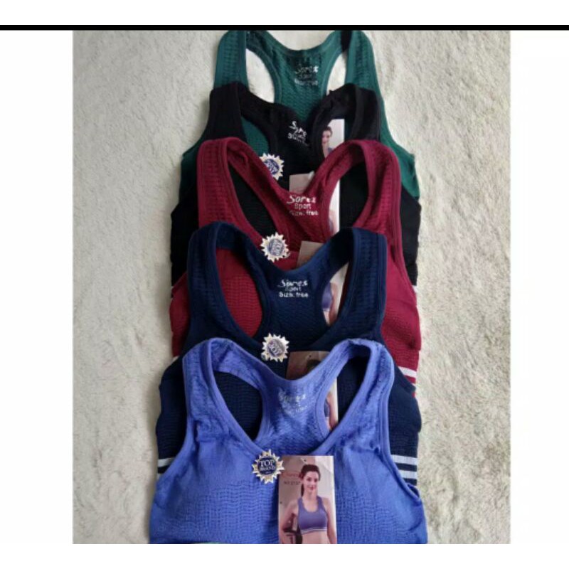 BH BRA SOREX 2137 SPORT BRA BUSA TALI SILANG/BRA OLAHRAGA FITNESS