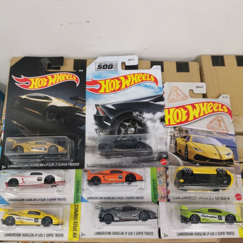 Hot Wheels Lamborghini Huracan LP 620-2 Super Trofeo LP 610-4 orange hijau kuning FS 2018 hotwheels lambo grey hitam factory 500hp world class racer exotic