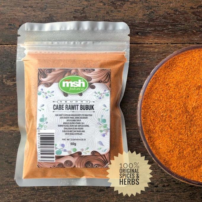 

Promo Awal tahun Cabe Rawit Bubuk /Cayenne Pepper Promo Awal tahun