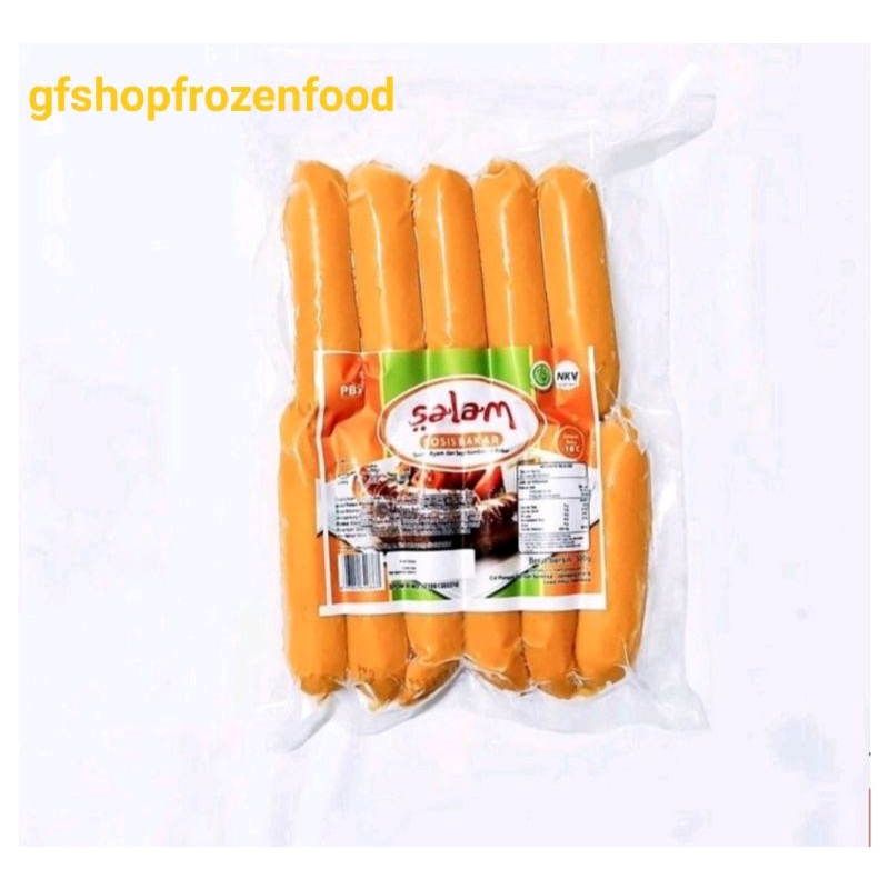 

Salam Sosis Bakar Mini 500g isi 12 biji / Frozen Food