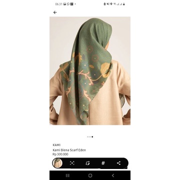 Kami Biena Scarf Eden New