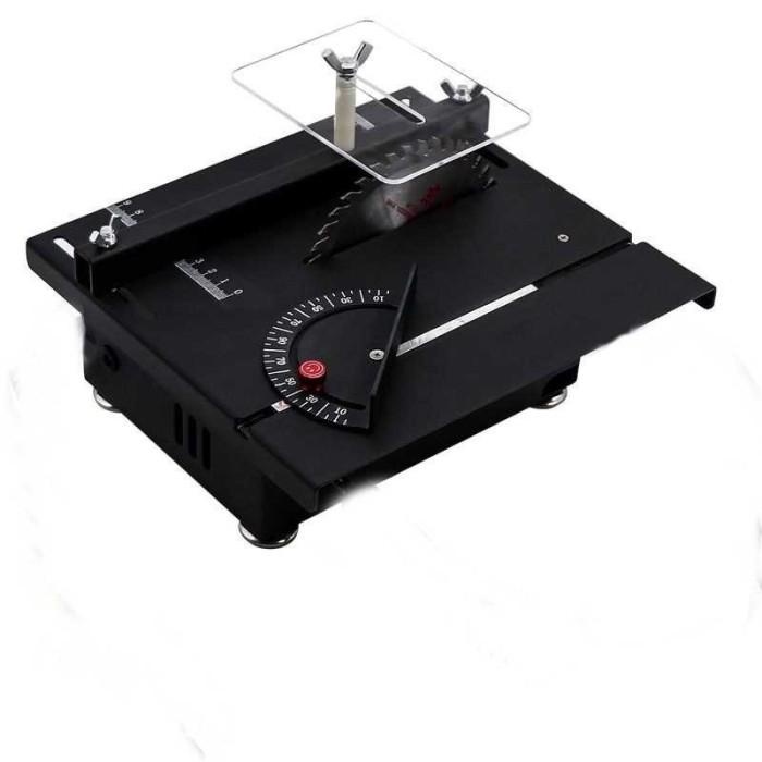 Wolike Table Saw Mesin Potong / Poles Mini Serbaguna Diy 100W - T5 Termurah