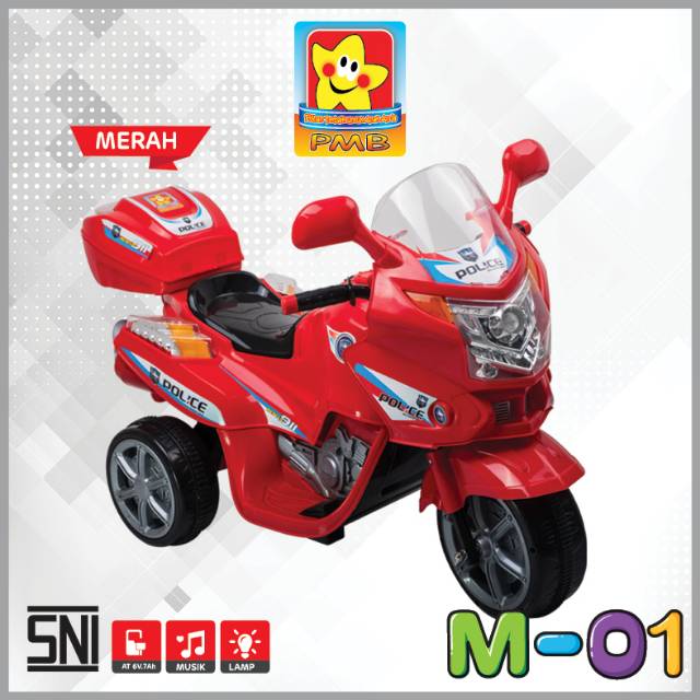 Mobil Motor Aki Mainan Anak PMB M-01