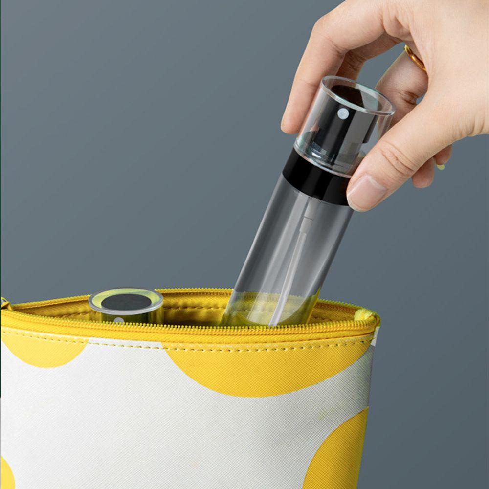 Agustinina Vacuum Pump Bottle Mini Airless cream Wajah Cairan Plastik Press Jar Botol Kosmetik Botol Kosong Spray