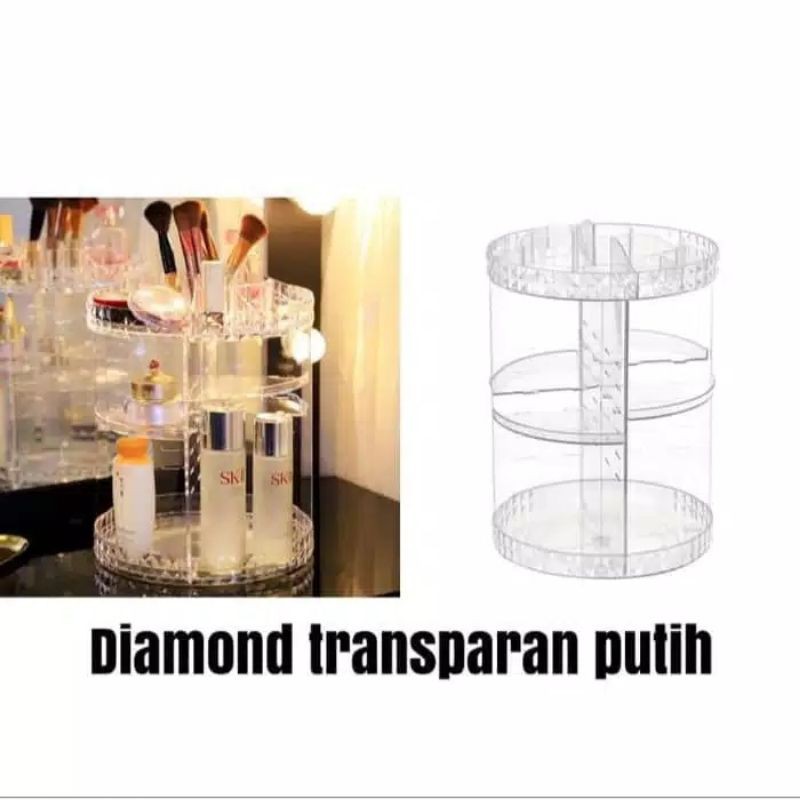 rak kosmetik diamond