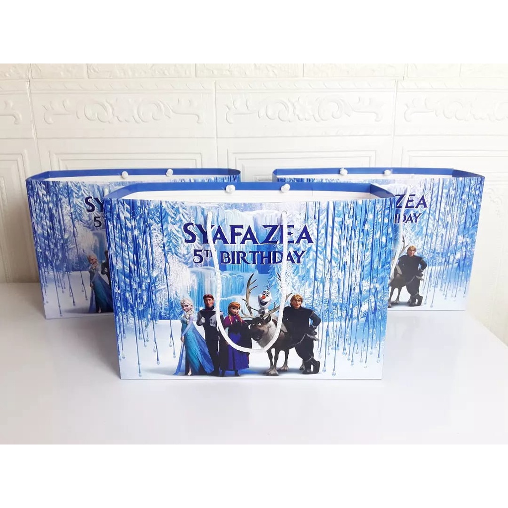 

paperbag frozen/ paper bag frozen/ papperbag frozen/ paperbag custome/ papper bag frozen