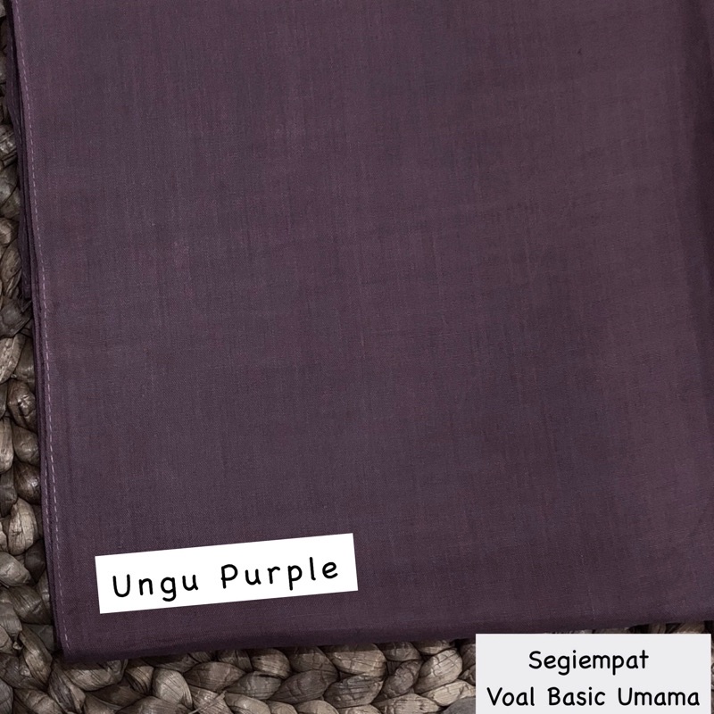 Hijab Basic Voal Umama Part 1-Ungu Purple