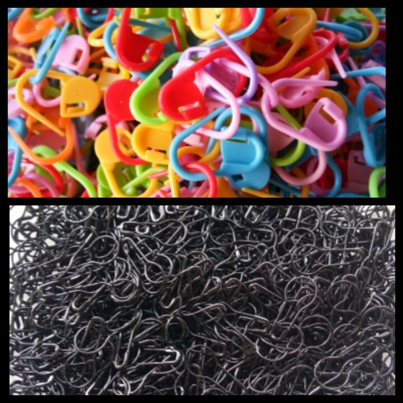 Peniti Hijab | Peniti Bohlam | Peniti plastik | Peniti Rainbow | 10pc