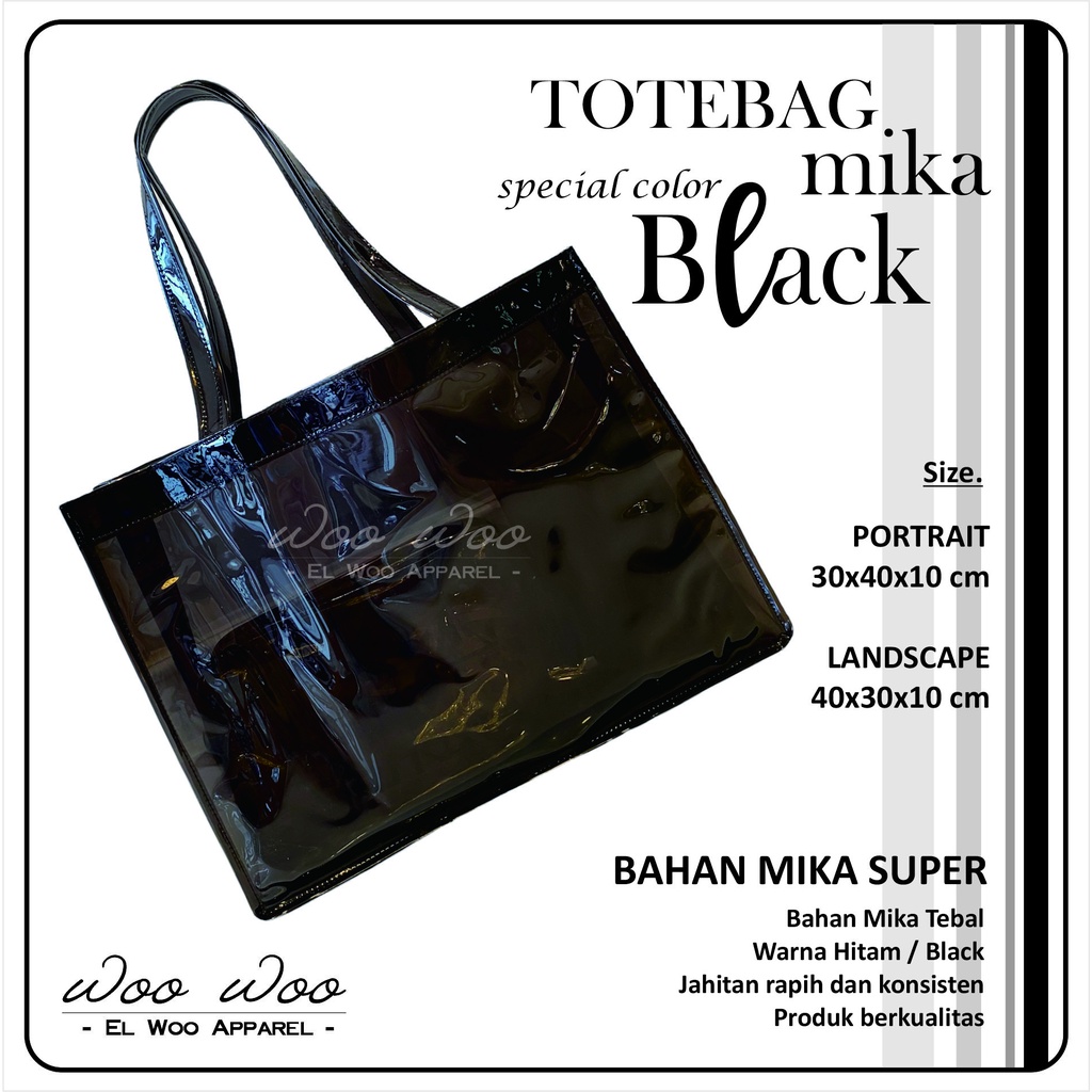 Totebag Mika Black