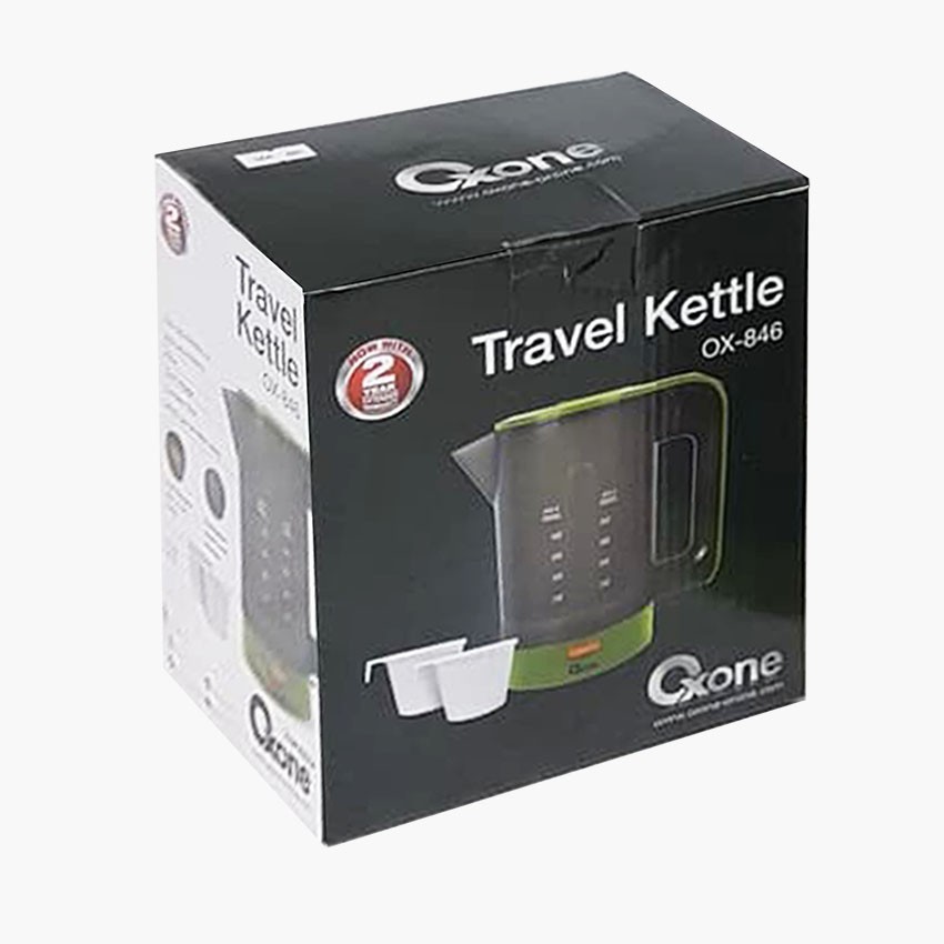 Oxone Ox-846 Teko Listrik Pemanas Air Listrik Travel Kettle 500mL - Hitam