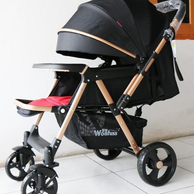 Stroller Bayi Original Wonfus Stroler Baby Wonfus Kereta Dorong(Gojek)