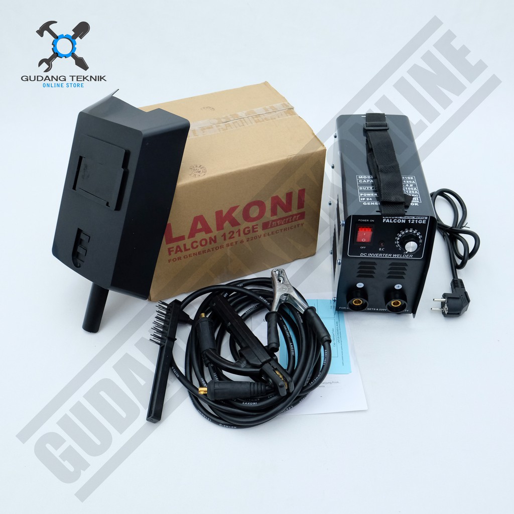 Mesin Las Lakoni Falcon 121GE - Travo Las Inverter Lakoni 900 watt 120A