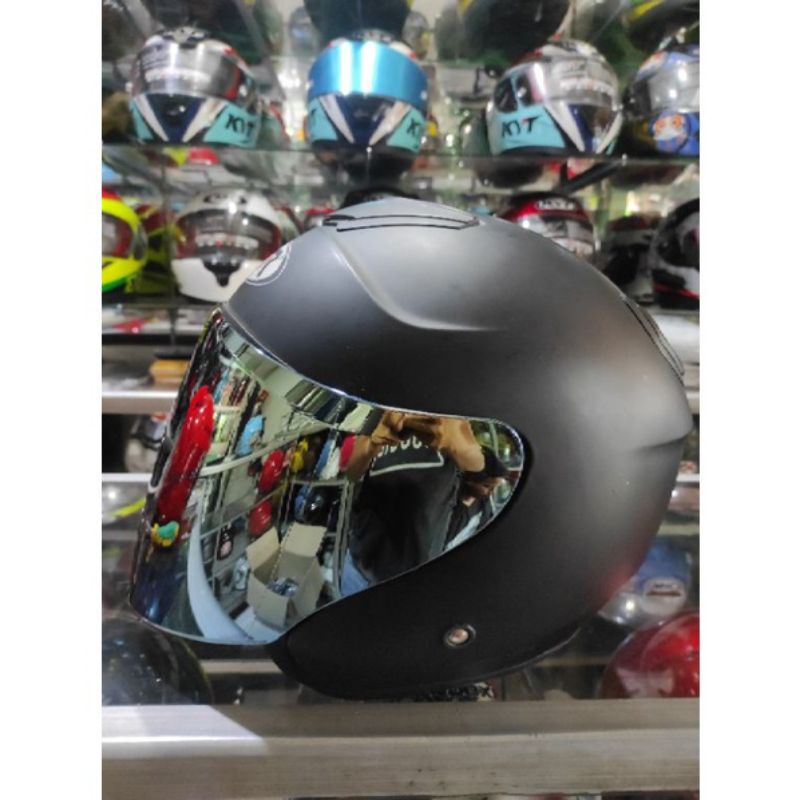 Flat visor DYR mudel kyoto / flat visor kyt Venom open pnp dyr helmet / dyr osaka gratis rachet