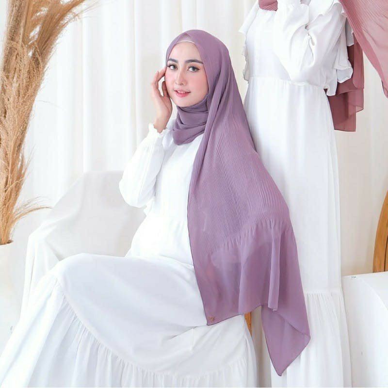 PASHMINA PLISKET  / PASHMINA ALUNA PLISKET / PASHMINA FULL PLISKET