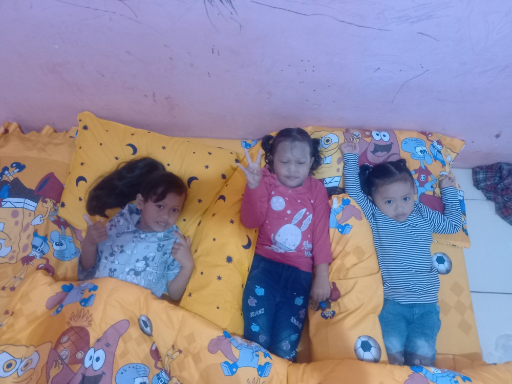 Set Sprei+bedcover Katun Premium Anti Geser Custom Size Homemade