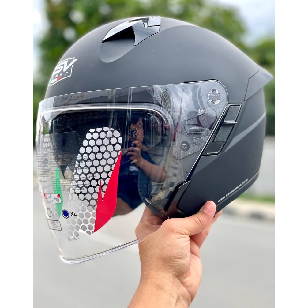 Jual Ada Harga Ada Kualitas Helm Rsv Sv Half Face Double Visor Sni