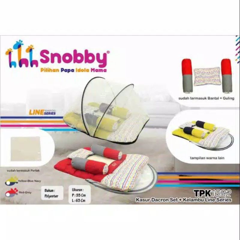 SNOBBY KASUR DACRON SET LINE SERIES (TPK1692)