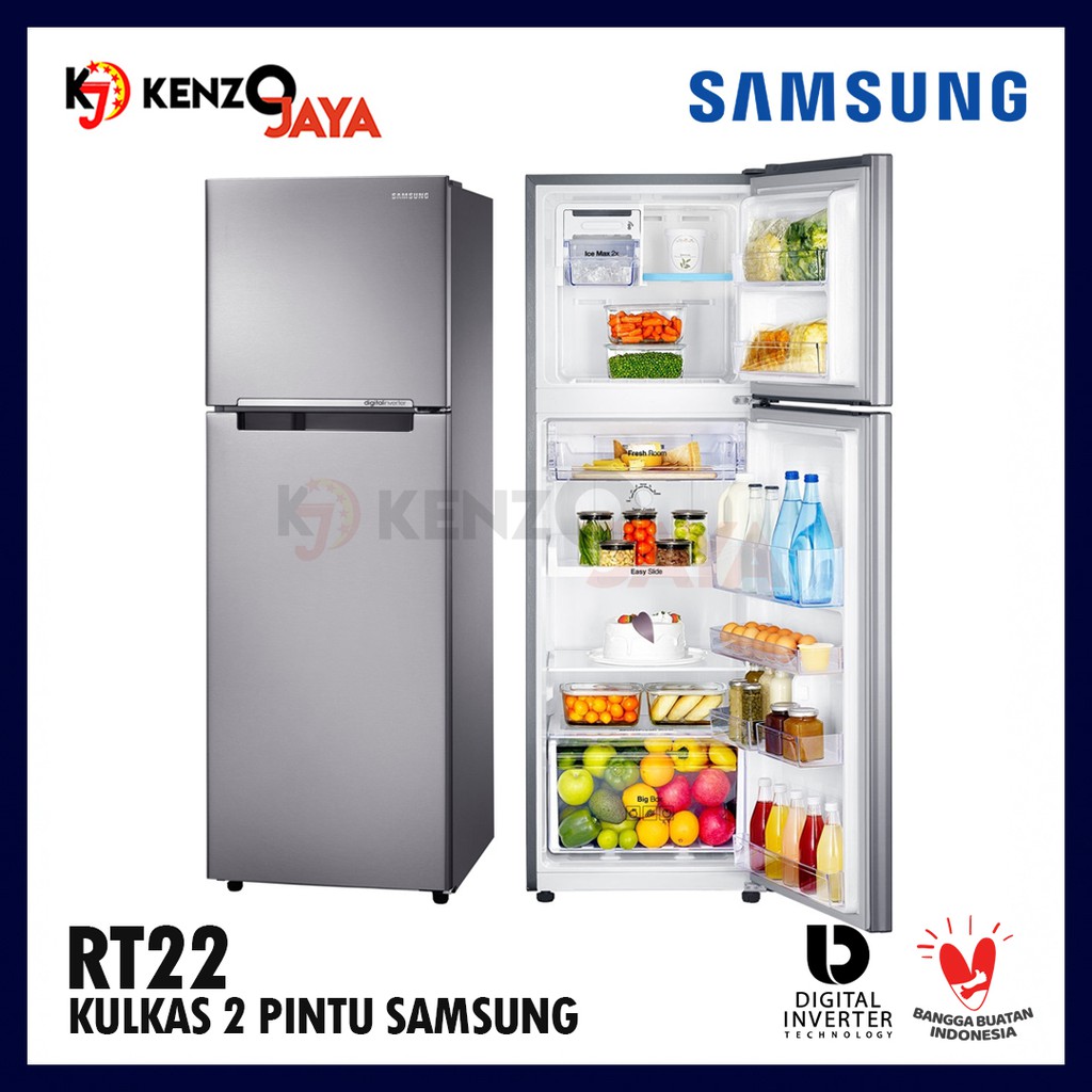 Kulkas 2 Pintu Inverter SAMSUNG RT22