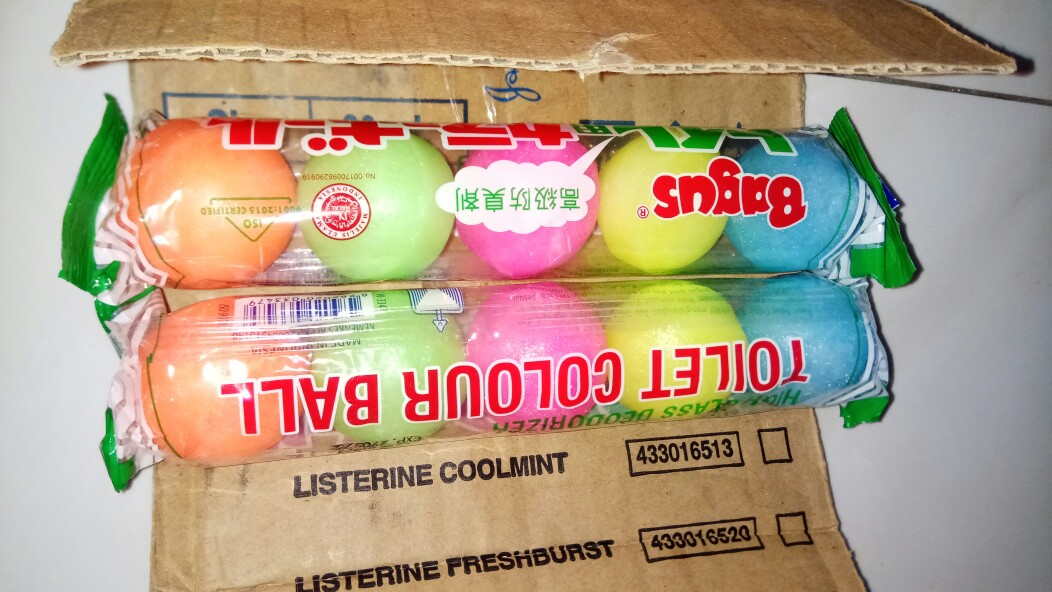 Bagus Kamper Toilet Colour Ball Isi 5 (150gr)