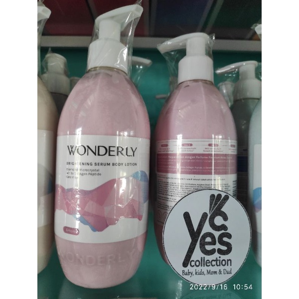 Wonderly Amore Pink Brightening Serum Body Lotion 300 ml terinspirasi Wangi Mewah parfum dunia Perawatan Kecantikan Badan Tubuh