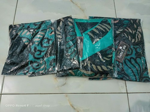 Hanggono Couple Ori Najwa/ Couple Batik / Gamis Batik Couple / Gamis Batik / Batik Couple /kemeja