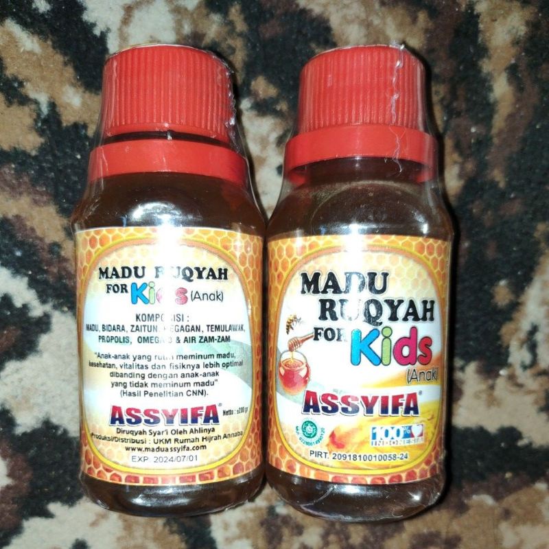 

MADU NAFSU MAKAN ANAK AS-SYIFA RUQYAH SYAR'IYYAH (200 GRAM)