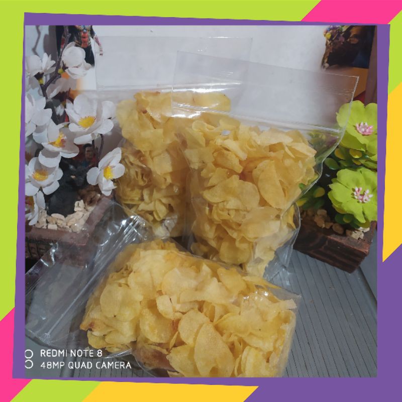 

Keripik kentang ORI homemade 90gr