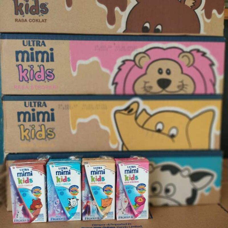 

GRA Susu UHT Ultra Mimi Kids 125 ml x 40 pc / 1 karton isi 40