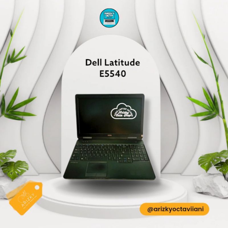 Promo Laptop Second Dell Latitude E5540 Core i5 gen 4 ram 8gb ssd 128gb webcam dvd numpad lcd 15inch