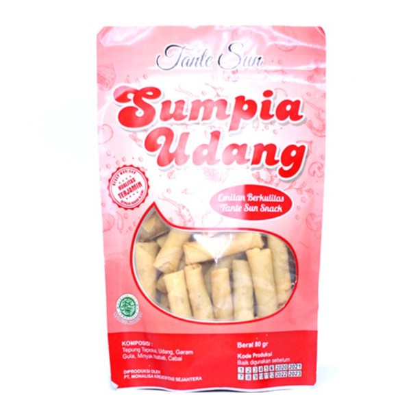 

Tante Sun - Sumpia Udang - 80gr