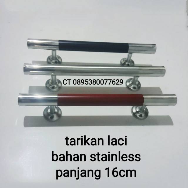 Tarikan laci stainless