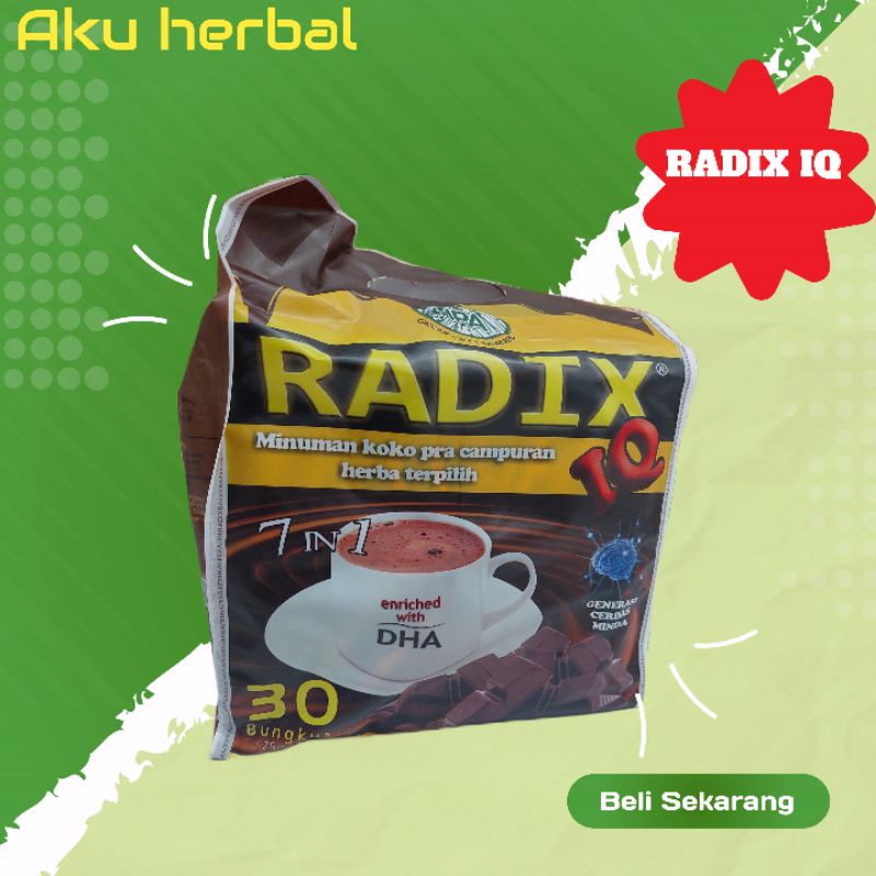 

Kopi Radix iQ