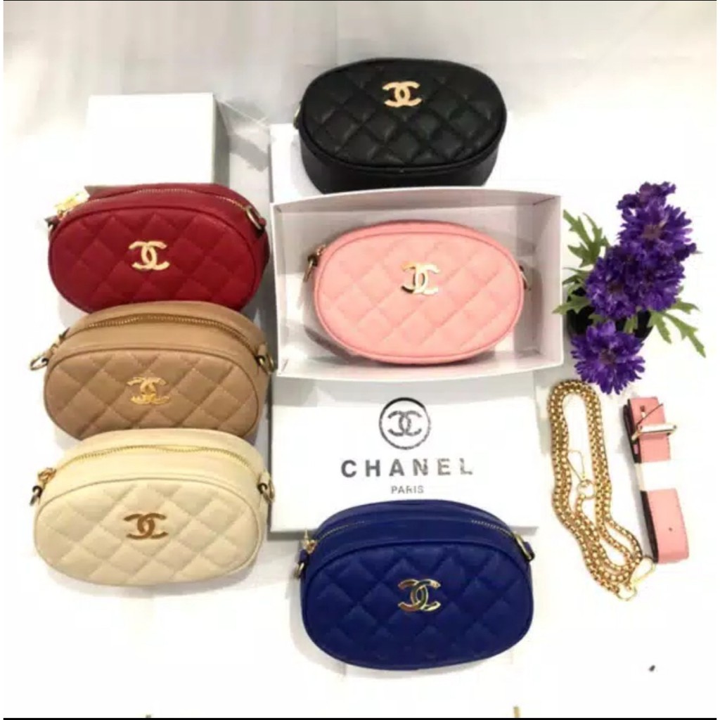 TERMURAH READY TIDAK PO TAS GUCCI BELT PINGGANG MARMONT WAIST BAG TAS BATAM