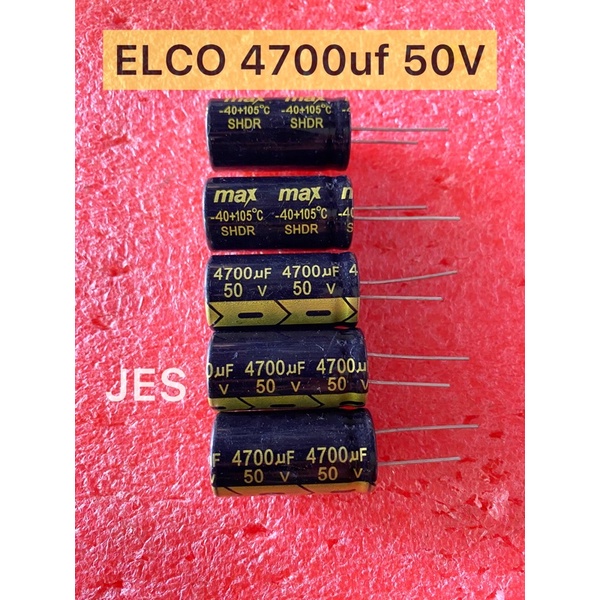 ELCO 4700uf 50V