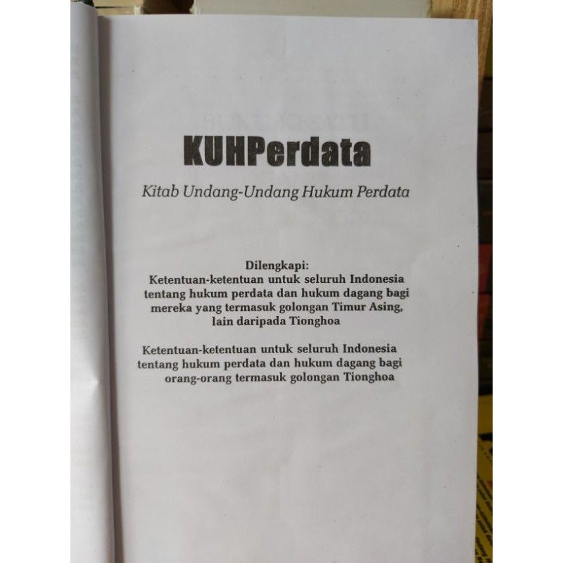 Kitab Lengkap KUHper KUHAper KUHP KUHAP KUHD-4
